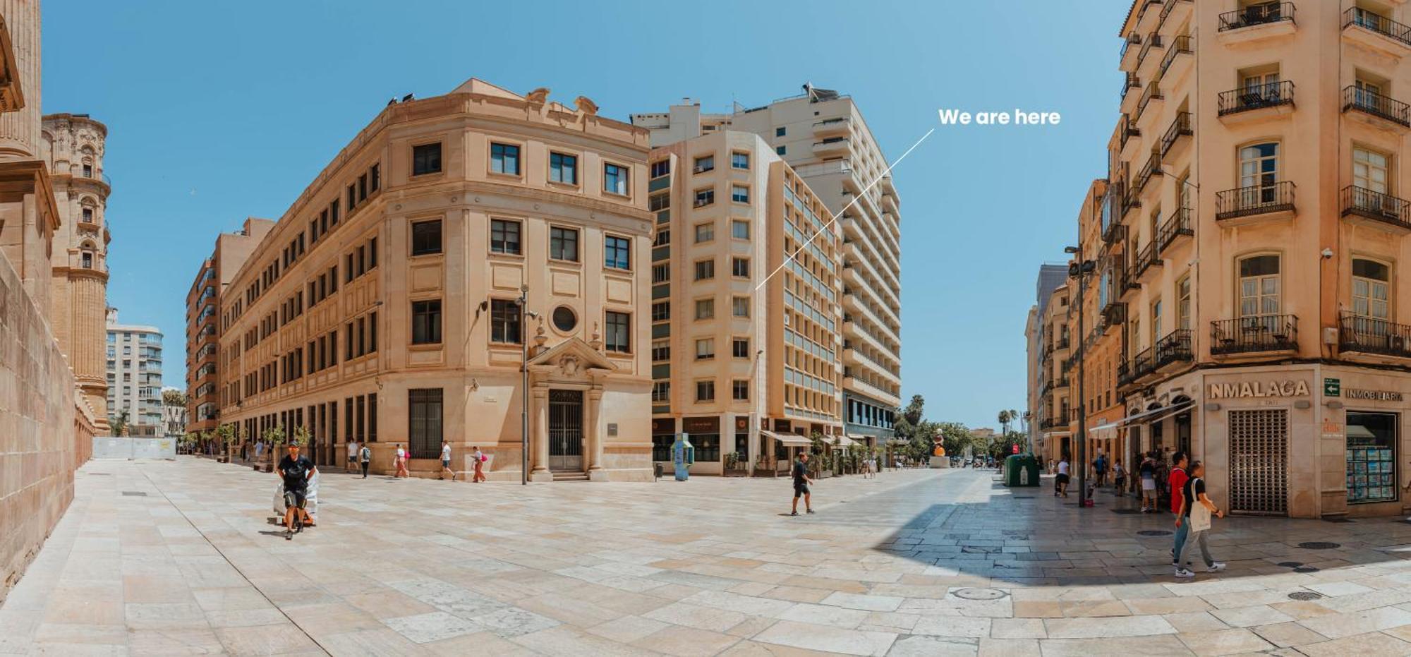 Gran Apartamento De 3 Habitaciones Junto A La Catedral Málaga Eksteriør bilde